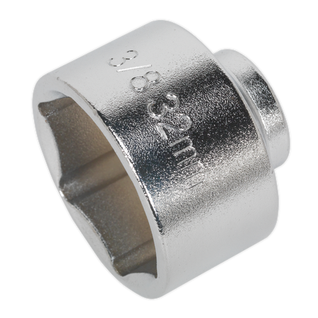 Sealey SX113 32mm 3/8"Sq Drive Low Profile Oil Filter Socket