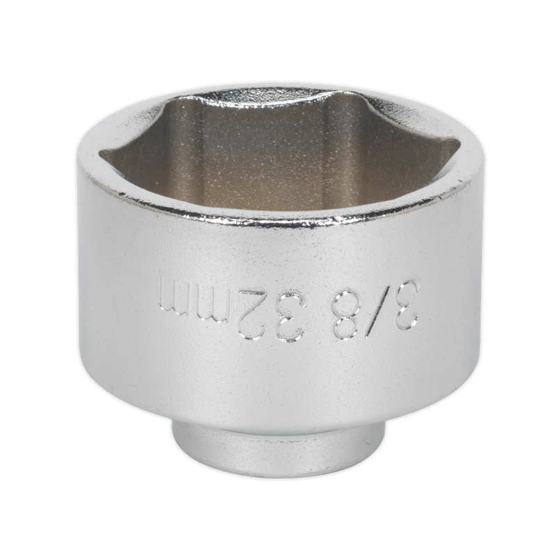Sealey SX113 32mm 3/8"Sq Drive Low Profile Oil Filter Socket
