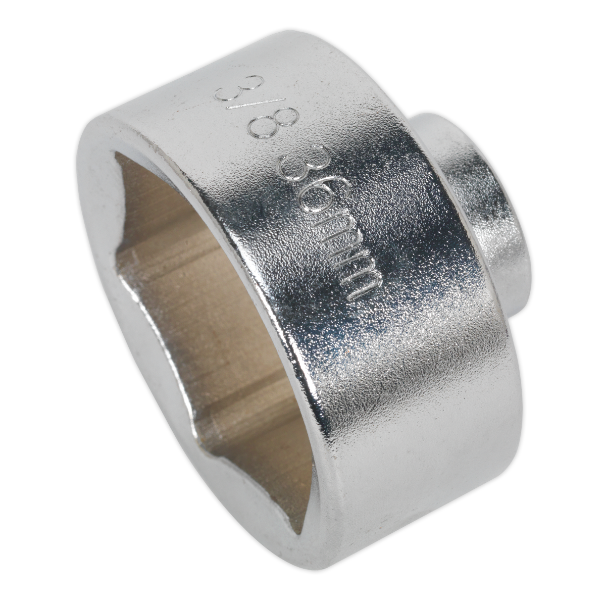 Sealey SX114 36mm 3/8"Sq Drive Low Profile Oil Filter Socket