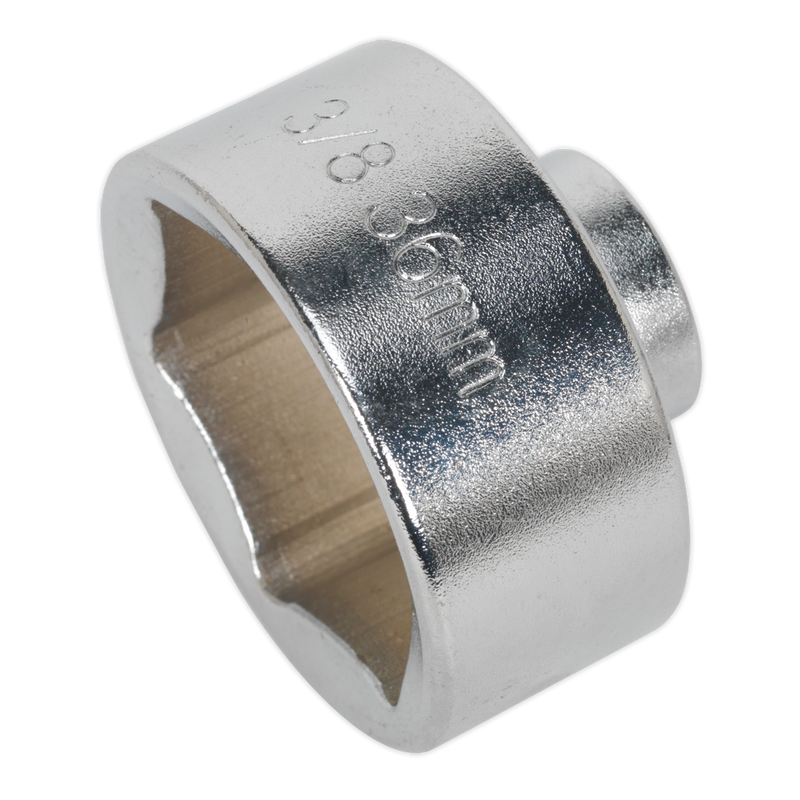 Sealey SX114 36mm 3/8"Sq Drive Low Profile Oil Filter Socket