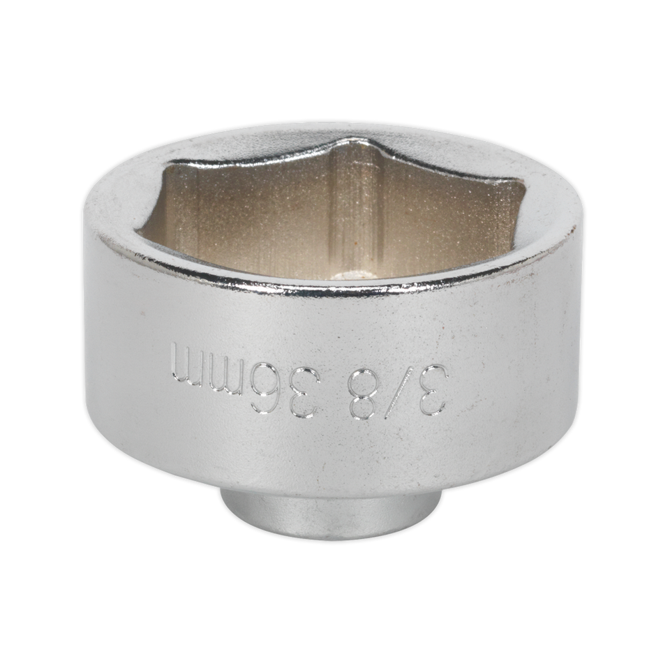 Sealey SX114 36mm 3/8"Sq Drive Low Profile Oil Filter Socket