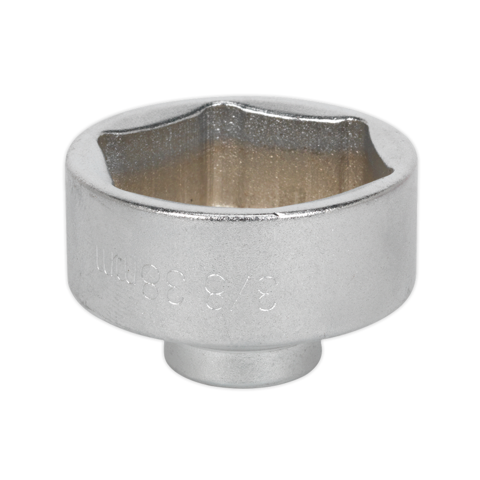 Sealey SX115 38mm 3/8"Sq Drive Low Profile Oil Filter Socket
