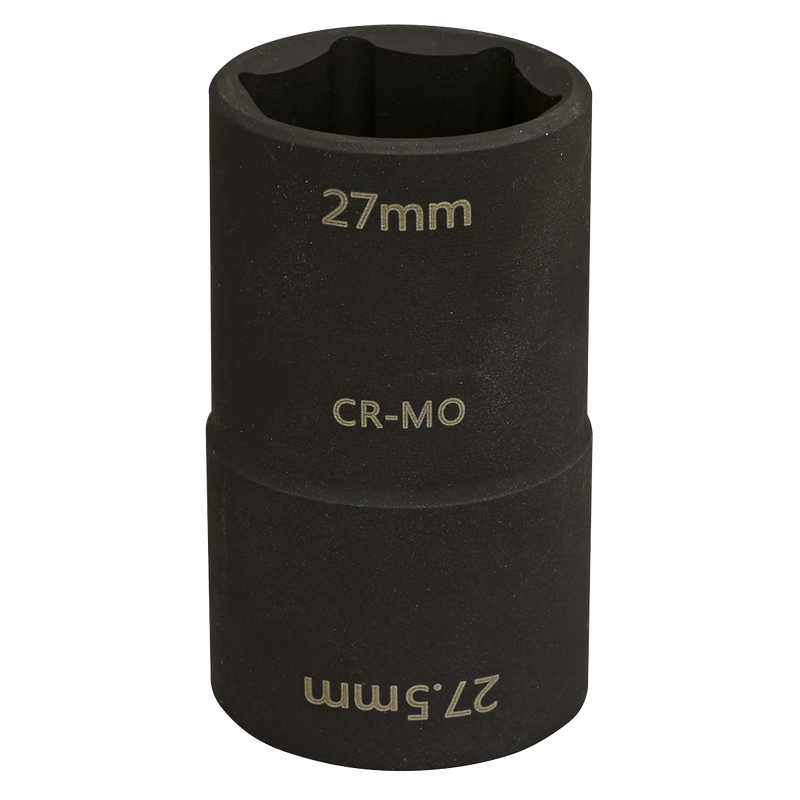 Sealey SX1822 Double Ended Impact Socket 63mm 1/2"Sq Drive 27 x 27.5mm