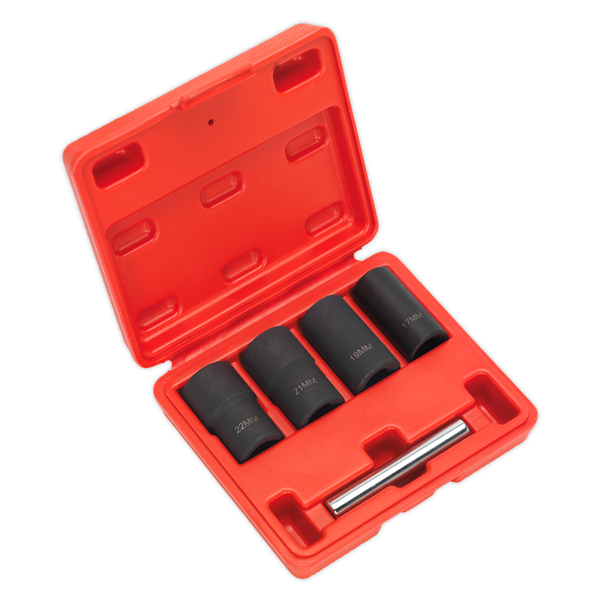 Sealey SX201 5pc 1/2"Sq Drive Locking Wheel Nut Removal Set