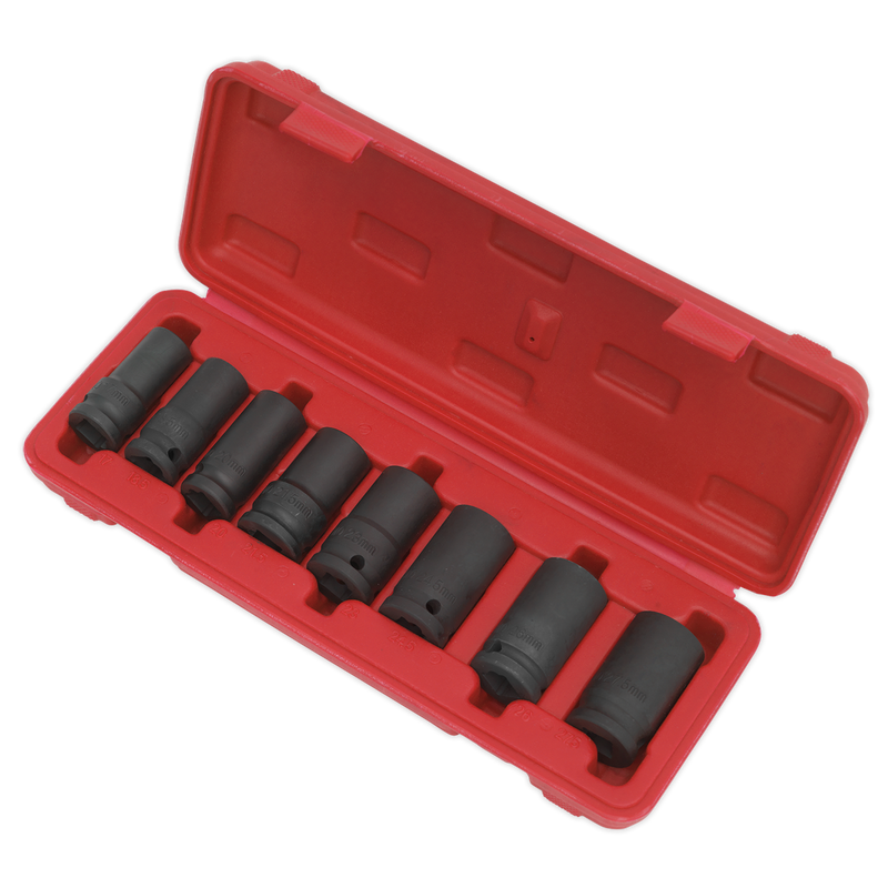 Sealey SX202 8pc 1/2"Sq Drive Locking Wheel Nut Removal Set