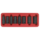 Sealey SX202 8pc 1/2"Sq Drive Locking Wheel Nut Removal Set