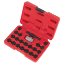 Sealey SX207 22pc Locking Wheel Nut Key Set - BMW