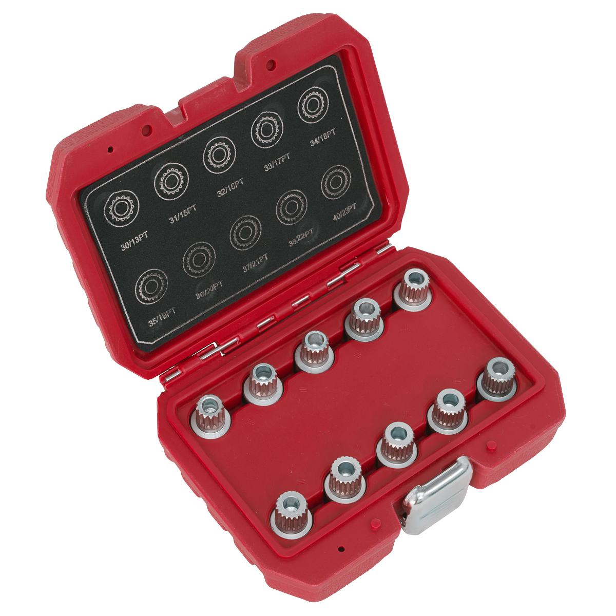 Sealey SX208 10pc Locking Wheel Nut Key Set - BMW & Mini