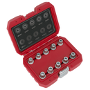 Sealey SX208 10pc Locking Wheel Nut Key Set - BMW & Mini