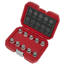 Sealey SX208 10pc Locking Wheel Nut Key Set - BMW & Mini