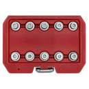 Sealey SX208 10pc Locking Wheel Nut Key Set - BMW & Mini