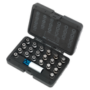 Sealey SX209 21pc Locking Wheel Nut Key Set - BMW & Mini