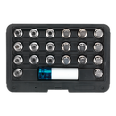 Sealey SX209 21pc Locking Wheel Nut Key Set - BMW & Mini