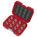 Sealey SX224 12pc Locking Wheel Nut Key Set - VW
