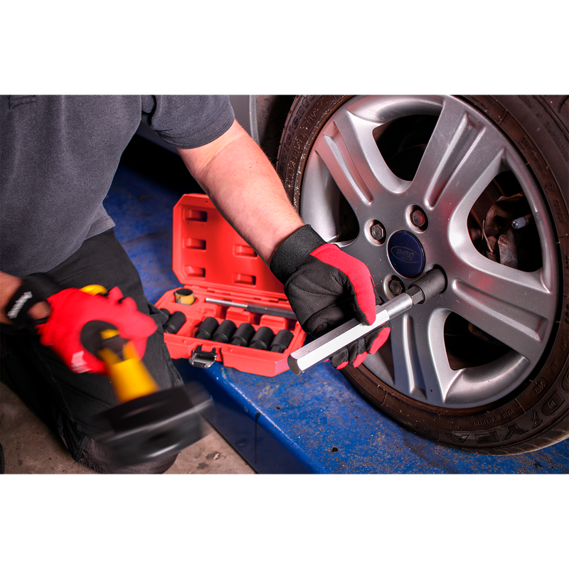 Sealey SX272 10pc Locking Wheel Nut Removal Set