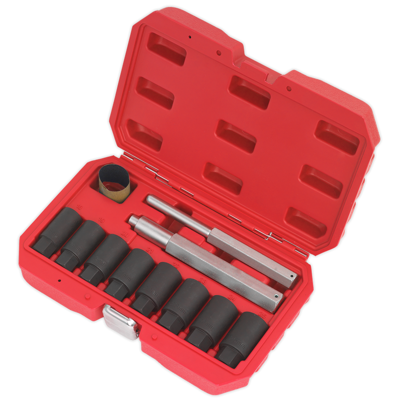 Sealey SX272 10pc Locking Wheel Nut Removal Set