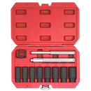 Sealey SX272 10pc Locking Wheel Nut Removal Set