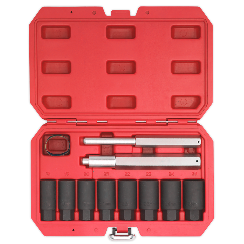 Sealey SX272 10pc Locking Wheel Nut Removal Set
