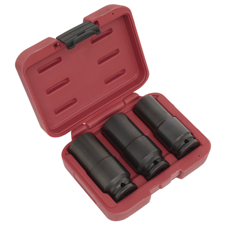 Sealey SX319 3pc 1/2"Sq Drive Weighted Impact Socket Set