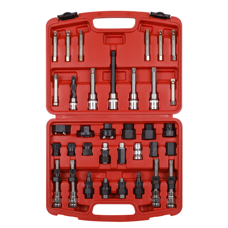 Sealey SX404 35pc Alternator Freewheel Pulley Removal Set