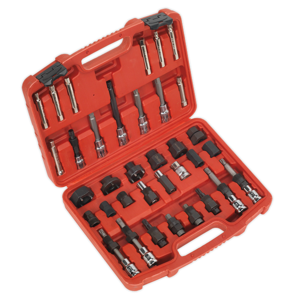 Sealey SX404 35pc Alternator Freewheel Pulley Removal Set