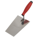 Sealey T1204 Stainless Steel Bucket Trowel - Rubber Handle - 180mm