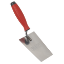 Sealey T1208 Stainless Steel Filler Trowel  - Rubber Handle - 140mm