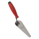 Sealey T1225 Stainless Steel Narrow Gauging Trowel - Rubber Handle - 160mm