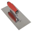 Sealey T7800 Stainless Steel 270mm Plastering Trowel - Rubber Handle