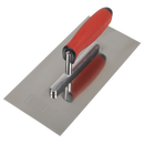 Sealey T7800 Stainless Steel 270mm Plastering Trowel - Rubber Handle