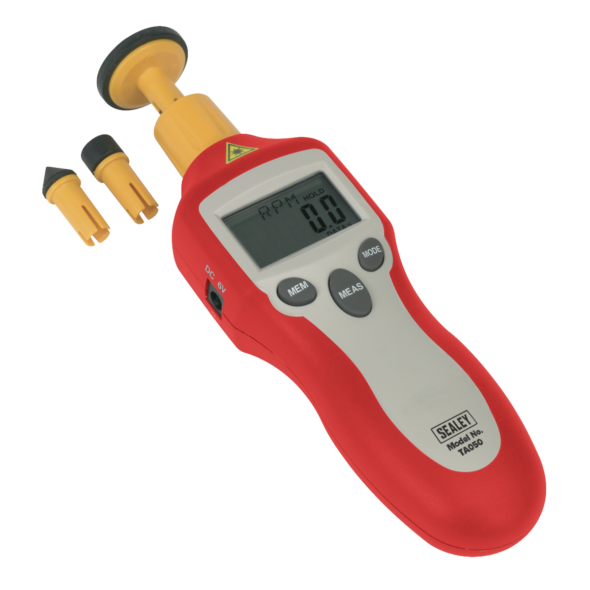 Sealey TA050 Digital Tachometer - Contact/Non-Contact