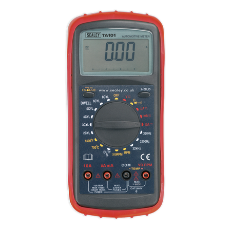 Sealey TA101 12-Function Digital Automotive Analyser