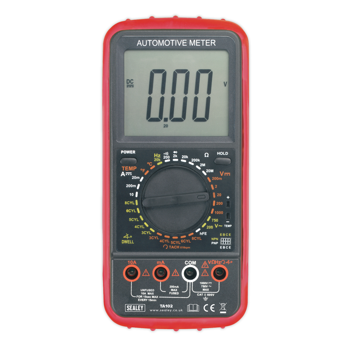Sealey TA102 11-Function Digital Automotive Analyser