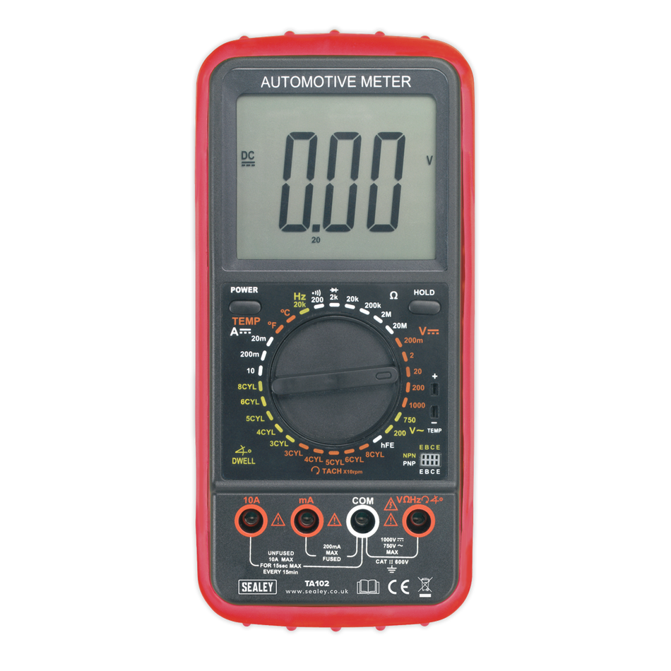 Sealey TA102 11-Function Digital Automotive Analyser