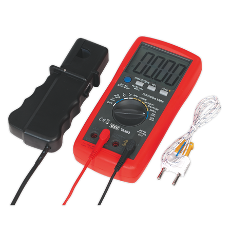 Sealey TA202 14-Function Digital Automotive Analyser with Inductive Coupler
