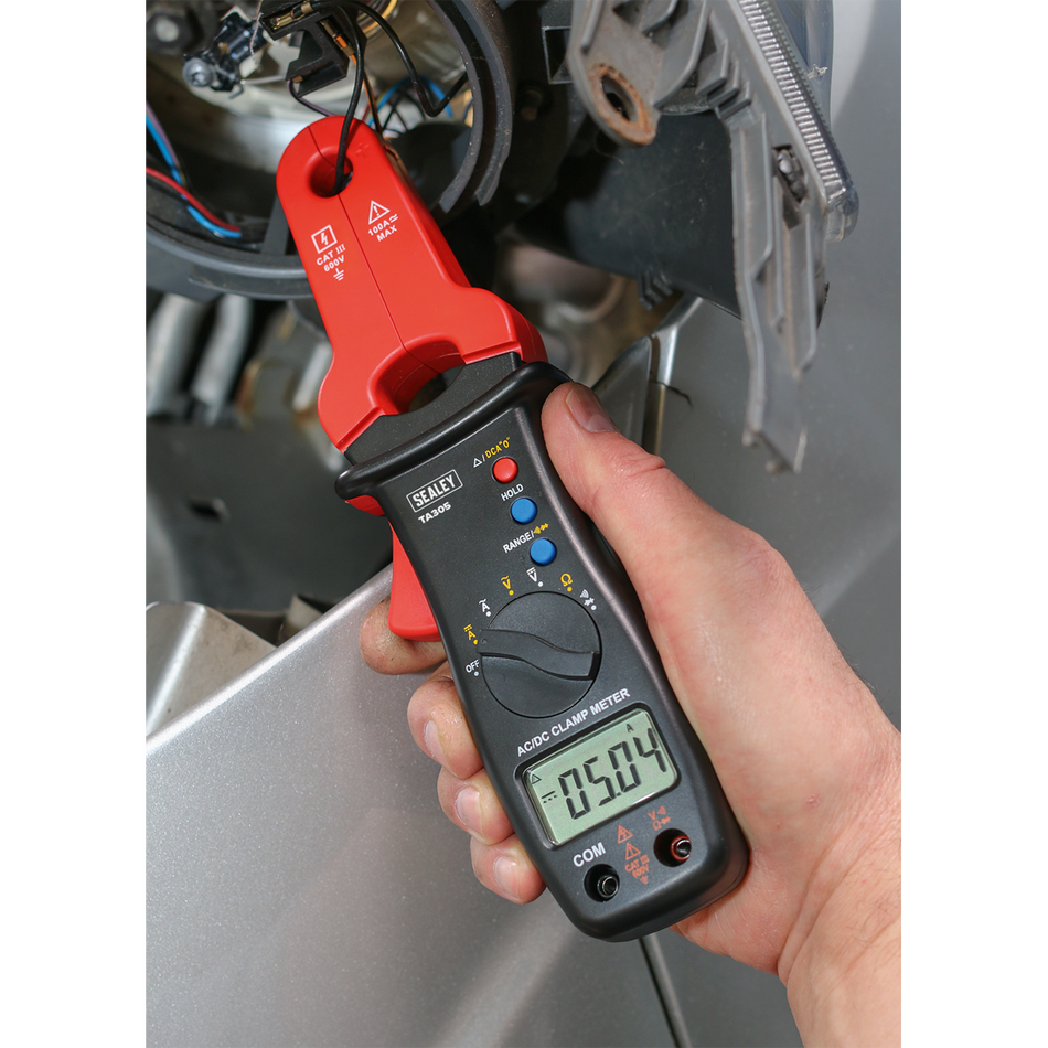 Sealey TA305 AC/DC Clamp Meter & Multimeter