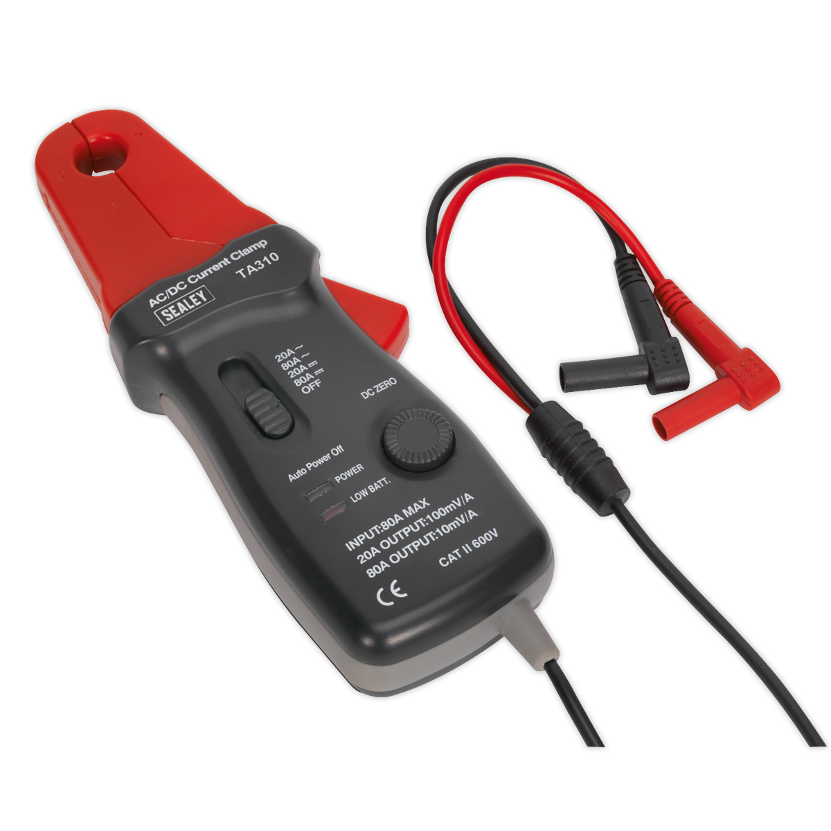 Sealey TA310 12mm 20A/80A AC/DC Current Clamp