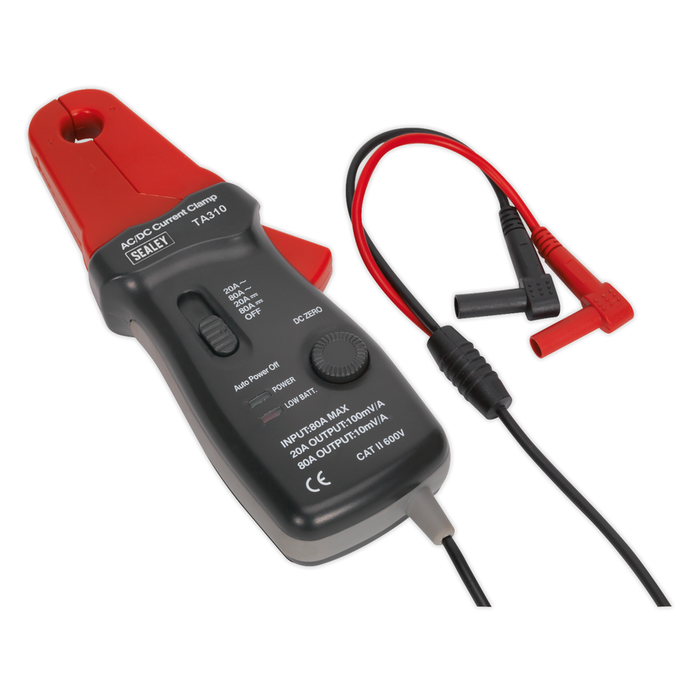 Sealey TA310 12mm 20A/80A AC/DC Current Clamp