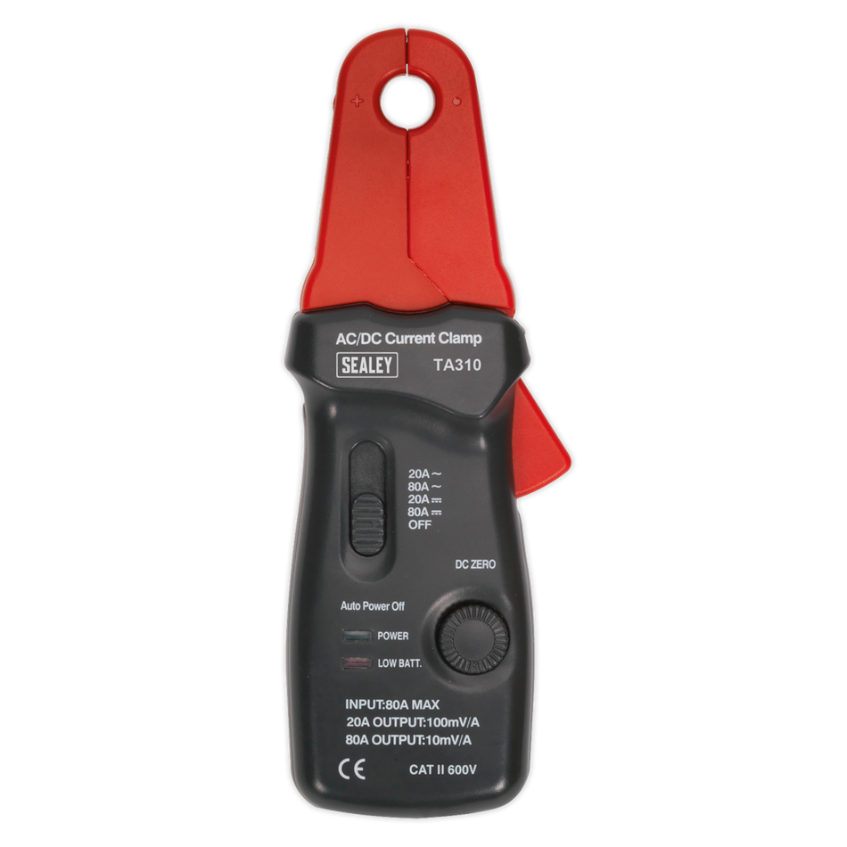 Sealey TA310 12mm 20A/80A AC/DC Current Clamp