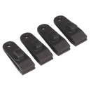 Sealey TARP4 4pc Tarpaulin Clip Set