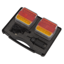 Sealey TB18LEDW 2pc Wireless SMD LED Trailer Light Set