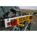 Sealey TB3/2 3ft Bicycle Carrier Lighting Board with 2m Cable