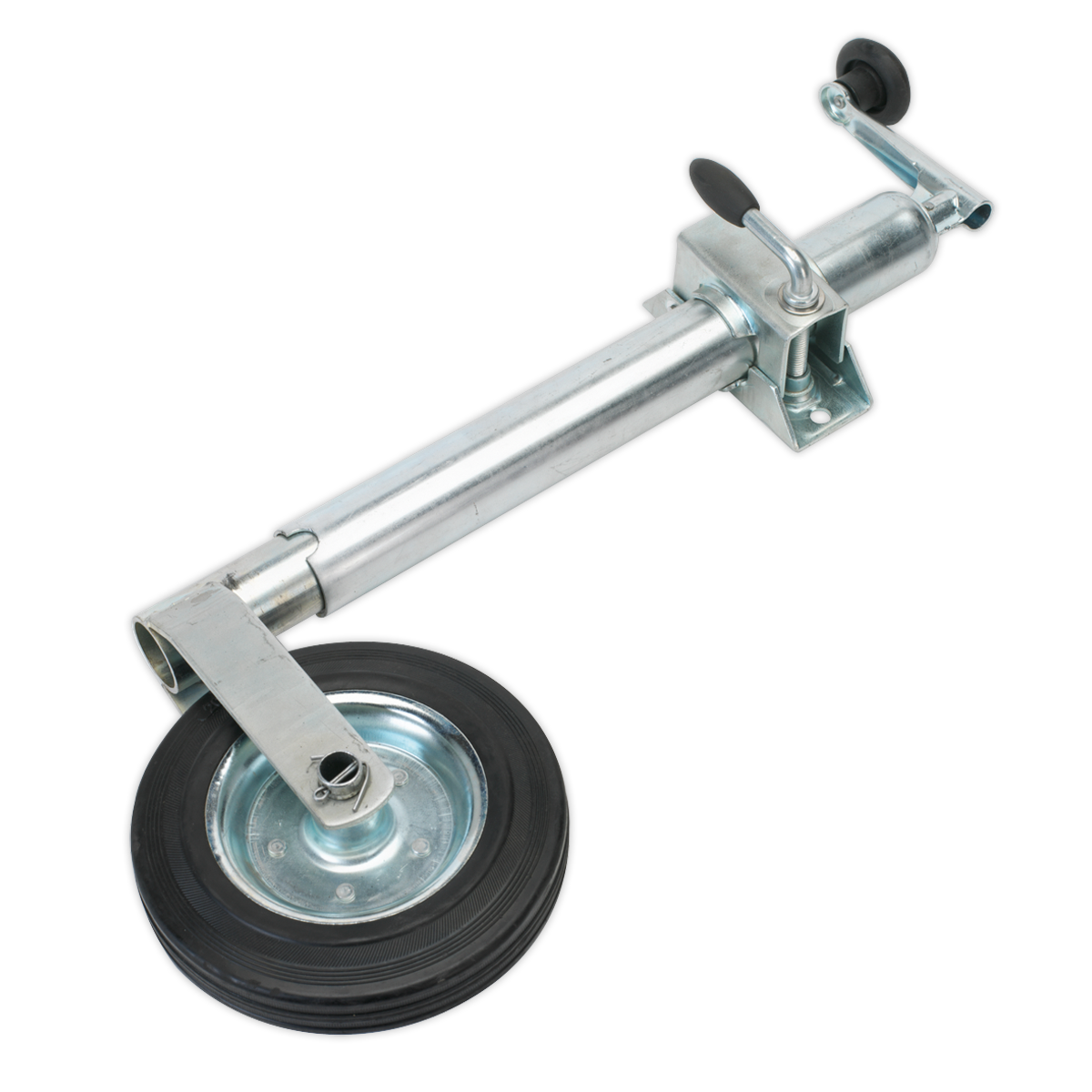 Sealey TB37 Jockey Wheel & Diameter 50mm Clamp - Diameter 200mm Solid Wheel