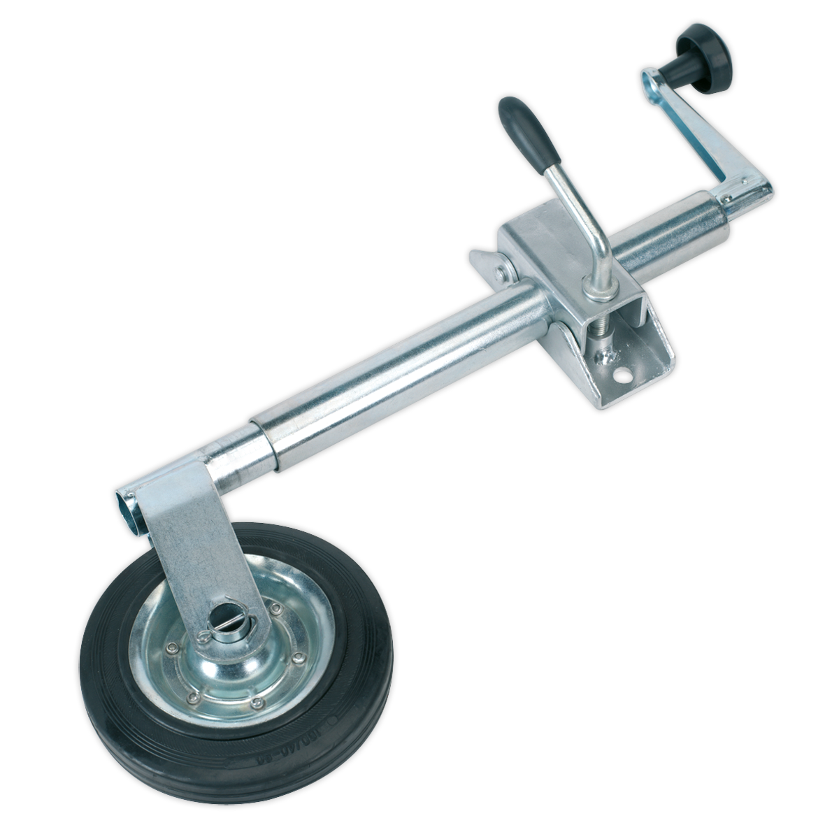 Sealey TB371 Jockey Wheel & Diameter 35mm Clamp - Diameter 150mm Solid Wheel