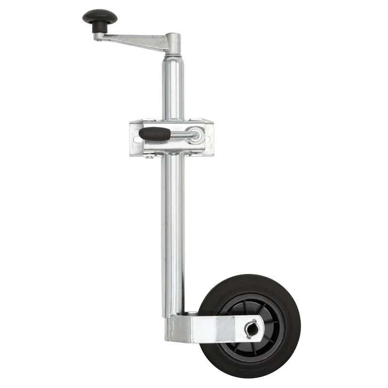 Sealey TB371 Jockey Wheel & Diameter 35mm Clamp - Diameter 150mm Solid Wheel