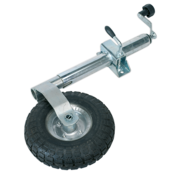 Sealey TB372 Jockey Wheel & Diameter 48mm Clamp - Diameter 260mm Pneumatic Wheel