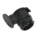 Sealey TB44 Socket Conversion Adaptor 13-Pin Euro - 7-Pin N-Type 12V