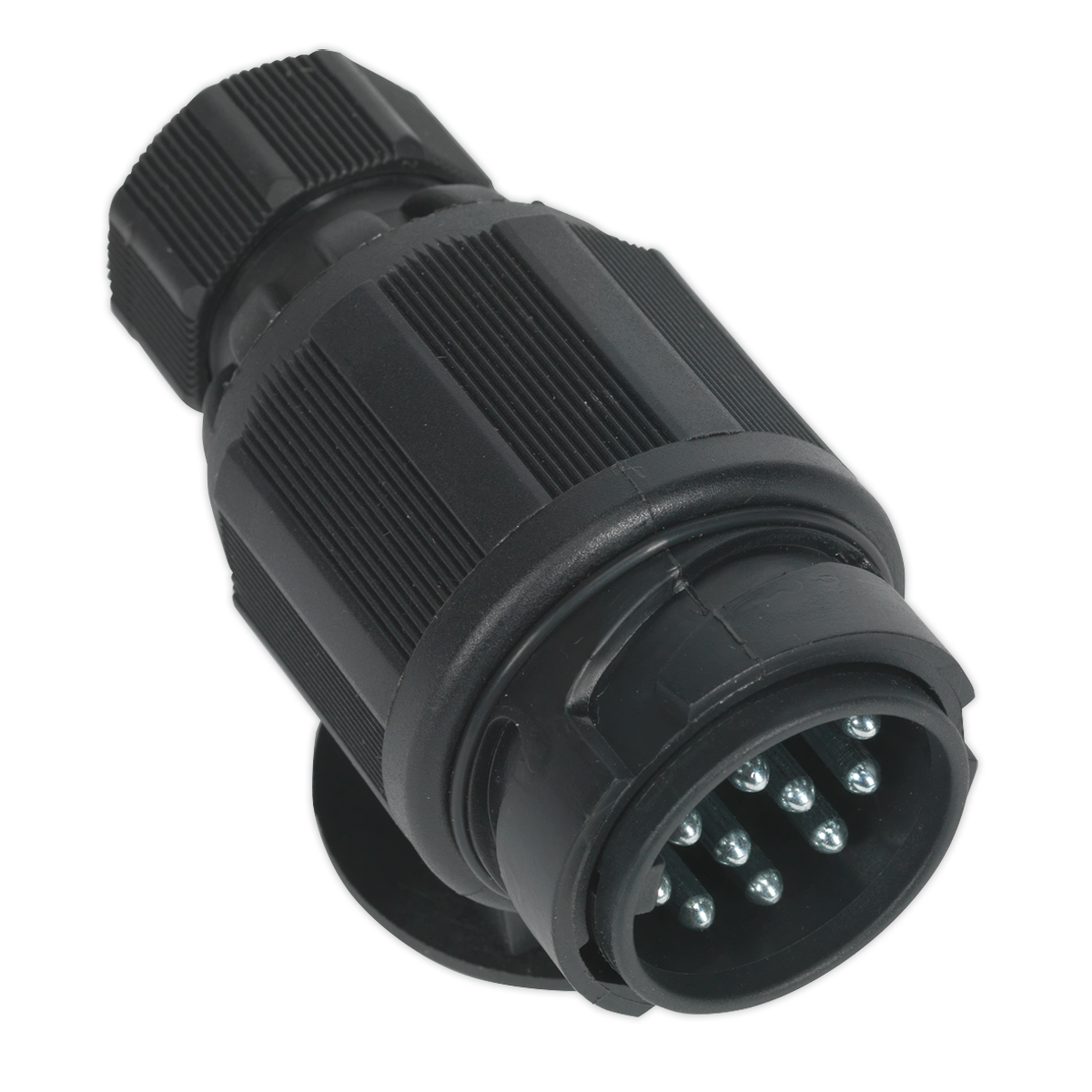 Sealey TB54 12V 13-Pin Plastic Euro Towing Plug Twin Inlet