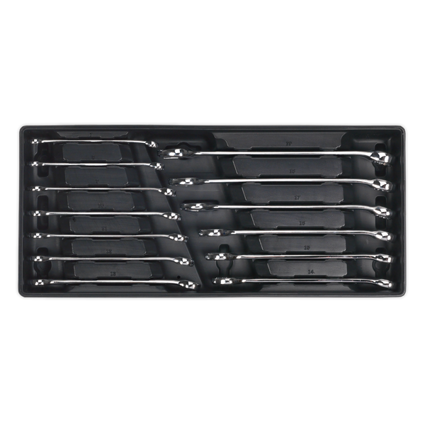 Sealey TBT01 13pc Combination Spanner Set with Tool Tray