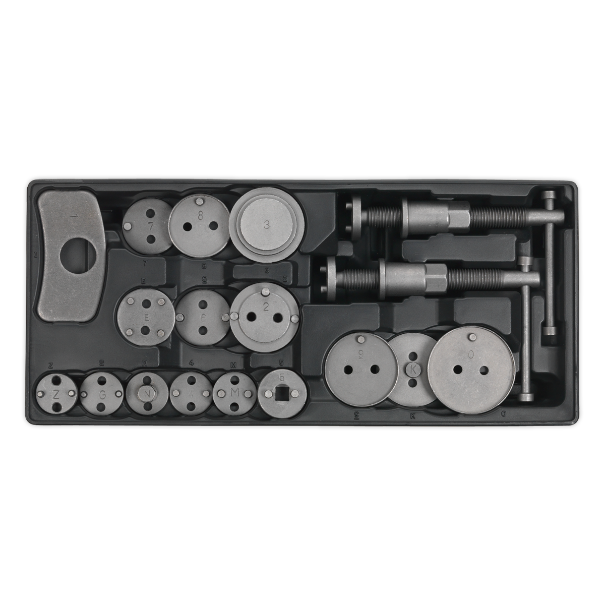 Sealey TBT27 18pc Brake Wind-Back Kit with Tool Tray